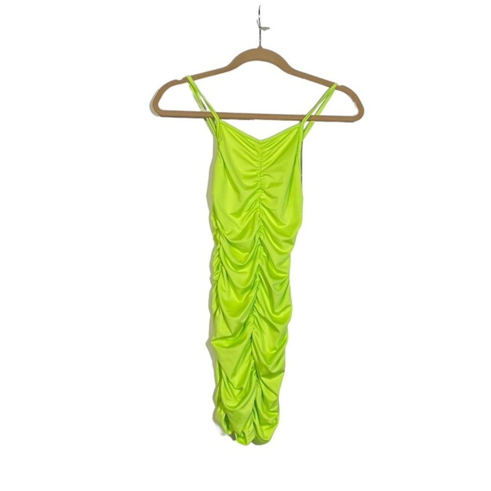 NWT Soly Hux Girls Dress Neon Green Size 8-9Y